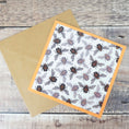 Load image into Gallery viewer, Bumblebee Bee Illustrated Blank Greetings Card By Jessica Irena Smith
