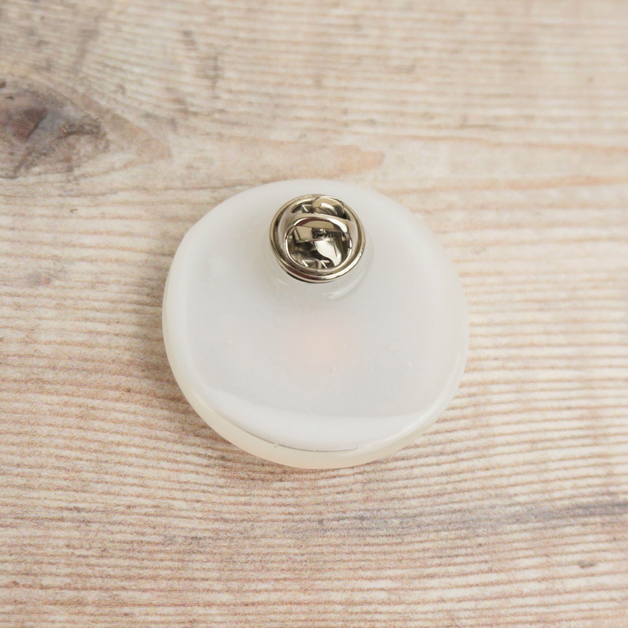 Handmade Fused Glass Snowman Face Christmas Brooch Badge By Jessica Irena Smith Glass