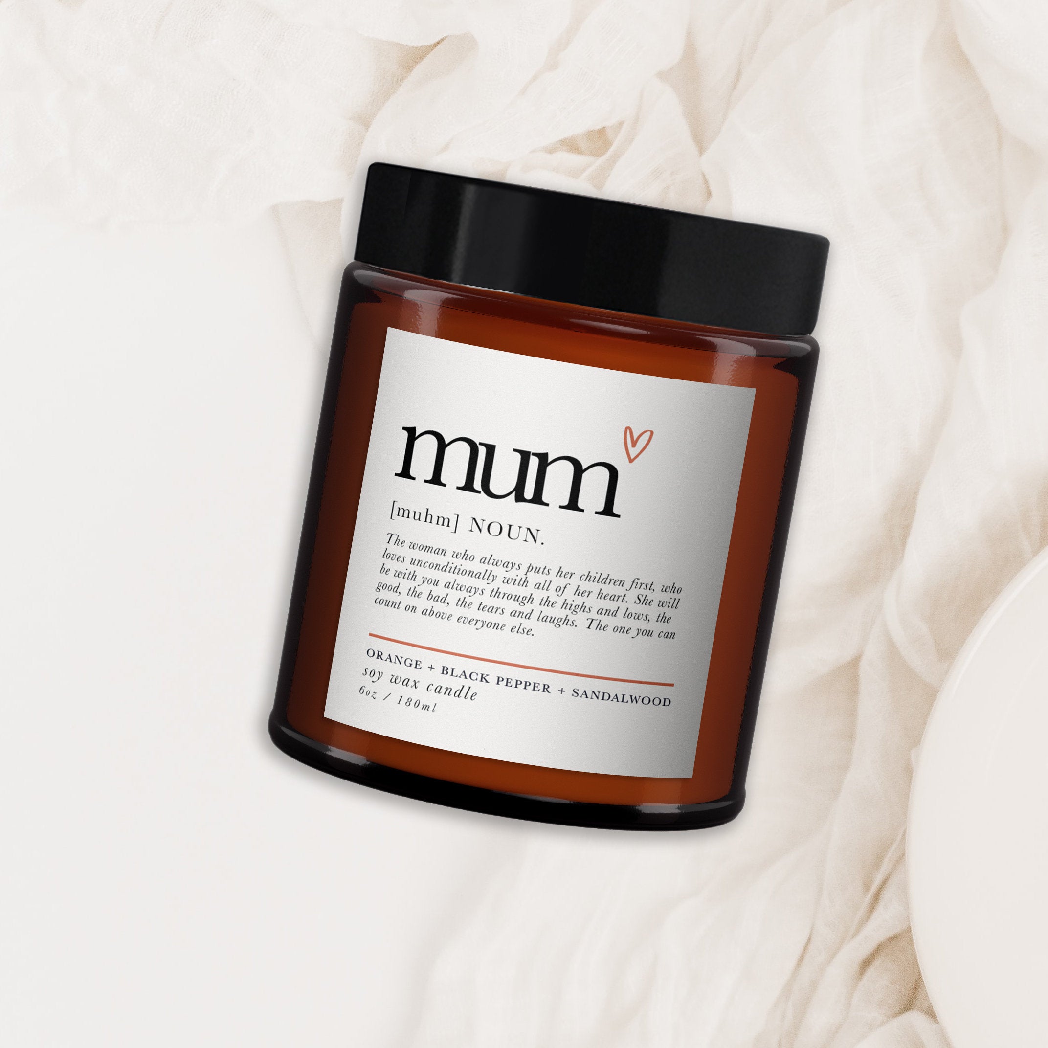 Mum Meaning Aromatherapy Candle Gift