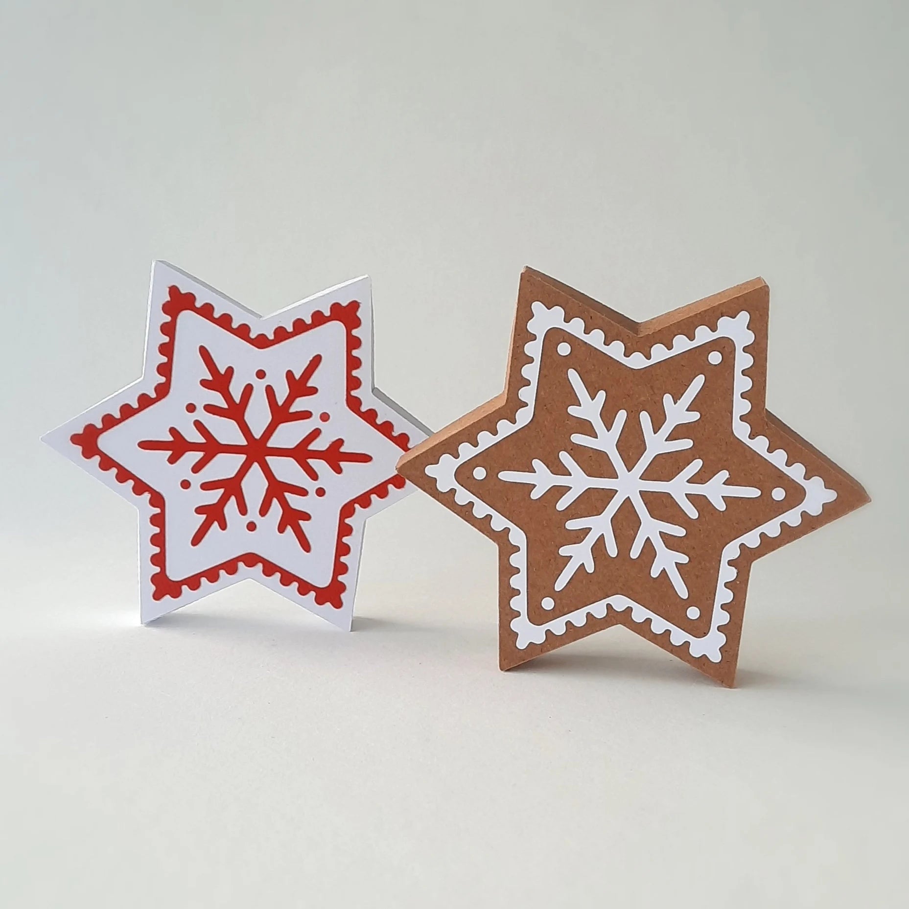 Gingerbread Star Treat Box