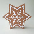 Load image into Gallery viewer, Gingerbread Star Treat Box
