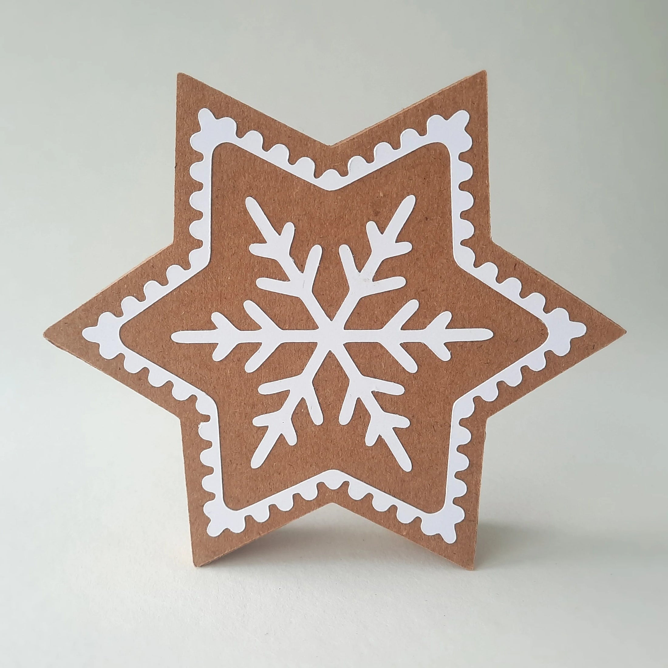 Gingerbread Star Treat Box