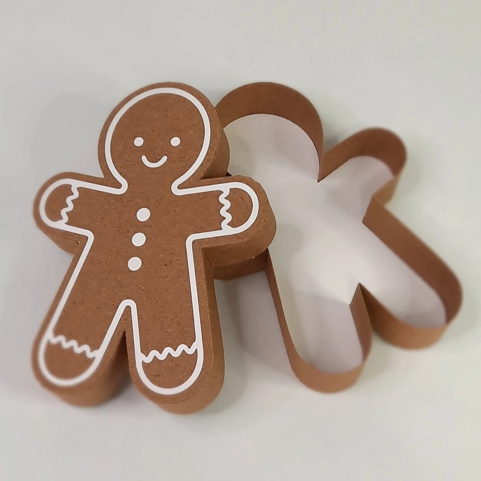 Gingerbread Man Treat Box