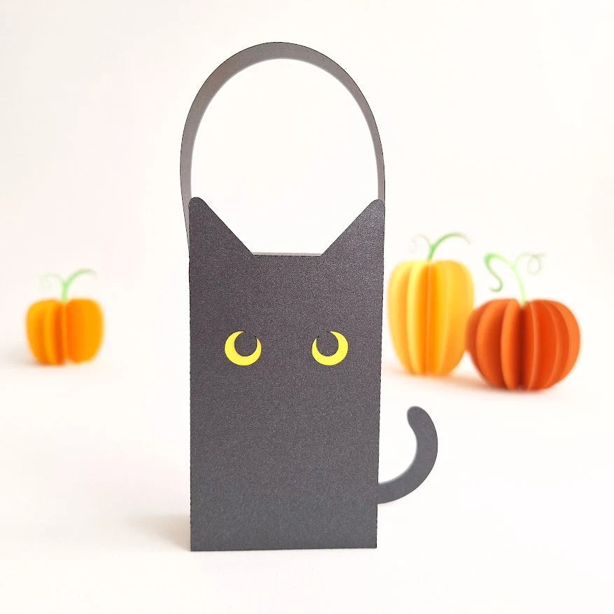 Halloween Cat Candy Box