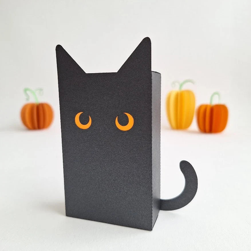 Halloween Cat Candy Box