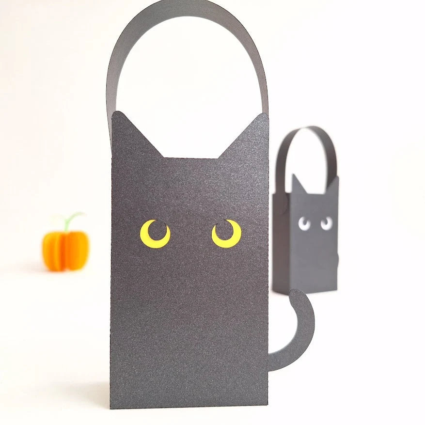 Halloween Cat Candy Box