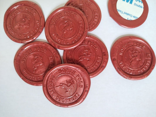 North Pole Special Delivery - Wax Seal x1 - Self Adhesive