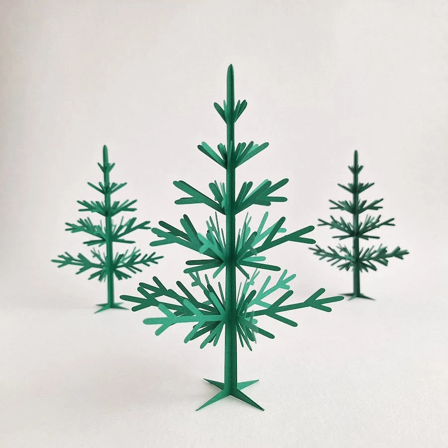 Paper Christmas Tree/ Holiday Decor /Fir Tree/ Autumn Home Decor/ Table Decoration