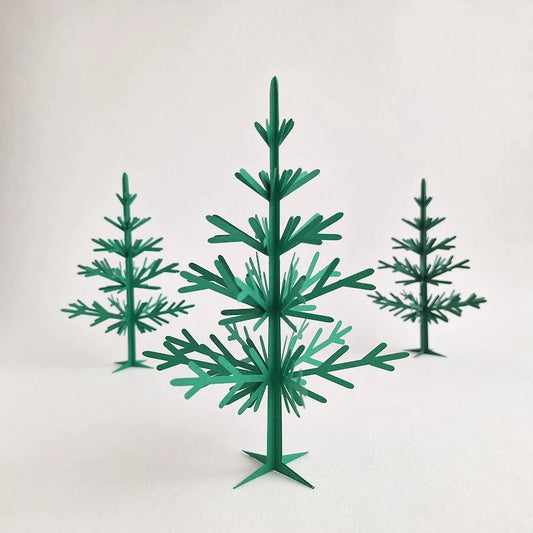 Paper Christmas Tree/ Holiday Decor /Fir Tree/ Autumn Home Decor/ Table Decoration