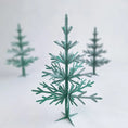 Load image into Gallery viewer, Paper Christmas Tree/ Holiday Decor /Fir Tree/ Autumn Home Decor/ Table Decoration
