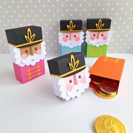 Nutcracker Soldier Treat Box/ Advent Calendar Boxes / Treat Box / Christmas Table Decoration / Tree Decoration