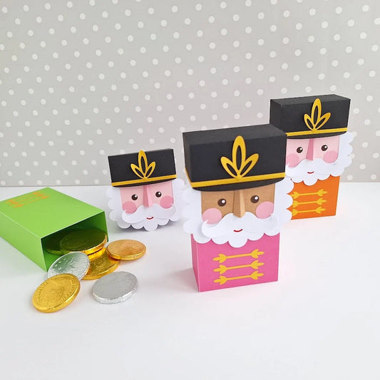 Nutcracker Soldier Treat Box/ Advent Calendar Boxes / Treat Box / Christmas Table Decoration / Tree Decoration