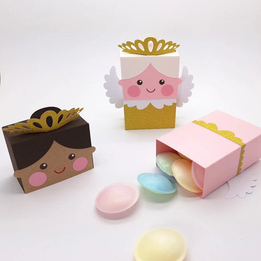 Angel Fairy Treat Box/ Advent Calendar Boxes / Treat Box / Christmas Table Decoration / Tree Decoration