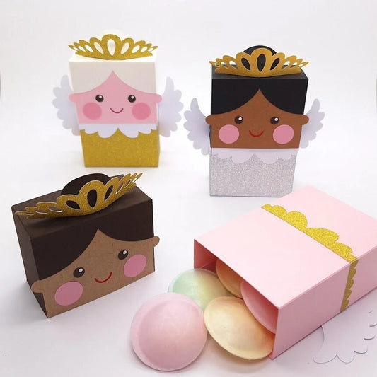 Angel Fairy Treat Box/ Advent Calendar Boxes / Treat Box / Christmas Table Decoration / Tree Decoration