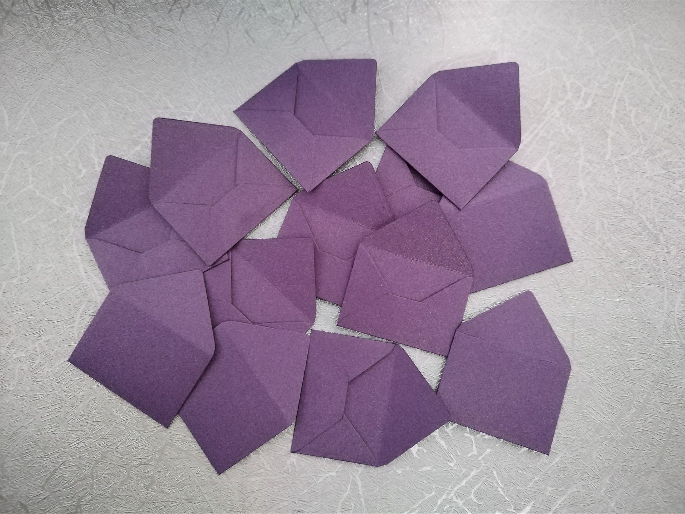 20 Mini Purple Envelopes - Perfect for tooth fairy, seeds, beads & more