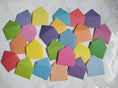 Load image into Gallery viewer, 24 Bright Rainbow Mini Envelopes
