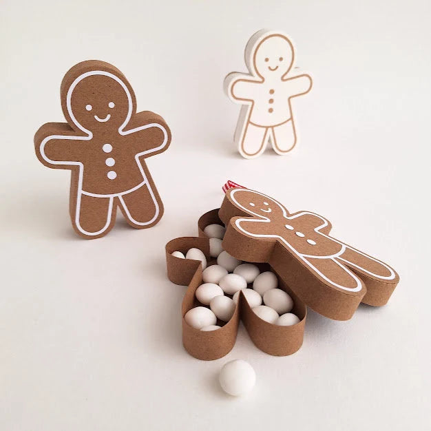 Gingerbread Girl Treat Box