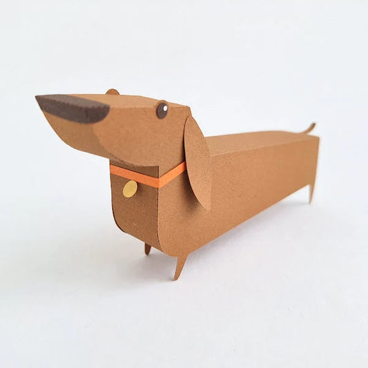 Dachshund Gift Box /Wiener Dog Party Favours/Sausage Dog Box/ Dachsies Shaped Box