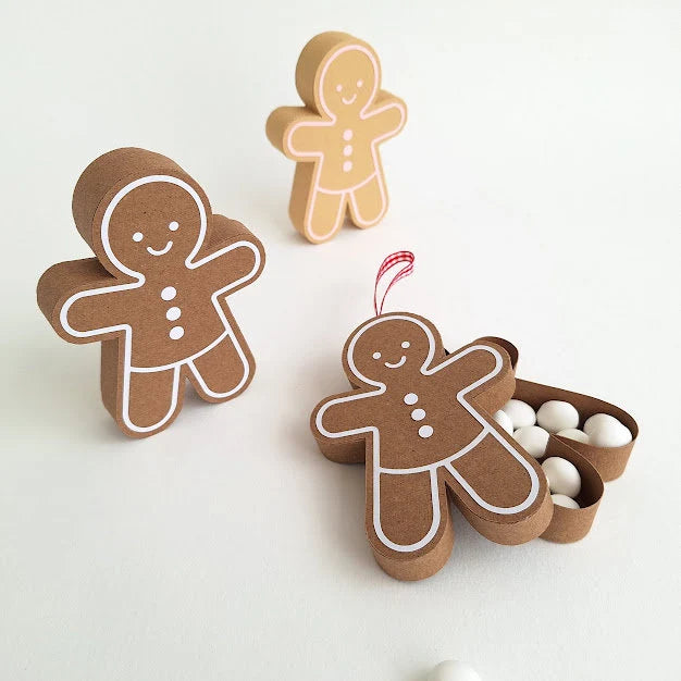 Gingerbread Girl Treat Box