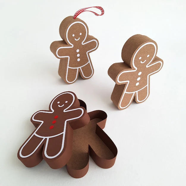 Gingerbread Girl Treat Box