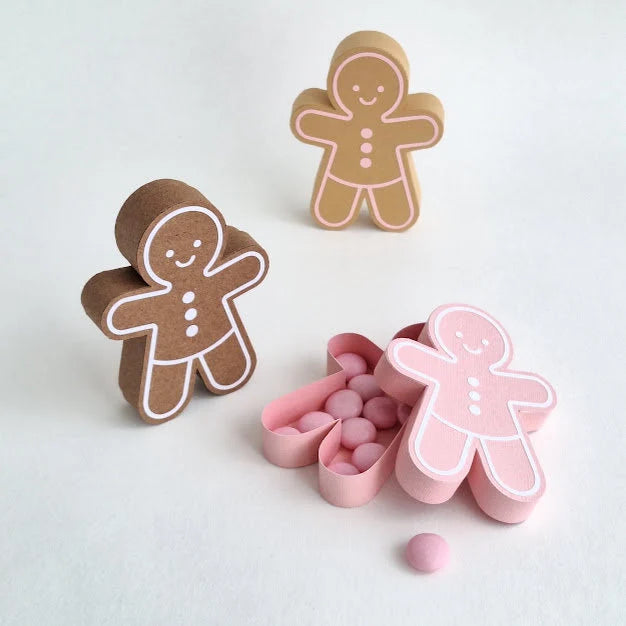 Gingerbread Girl Treat Box