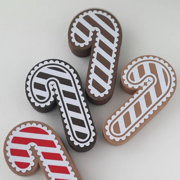 Gingerbread Candy Cane Treat Box