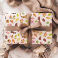 Load image into Gallery viewer, Watercolour Autumn Leaves Wrapping Paper: Recyclable Fall Gift Wrap, Eco-Friendly
