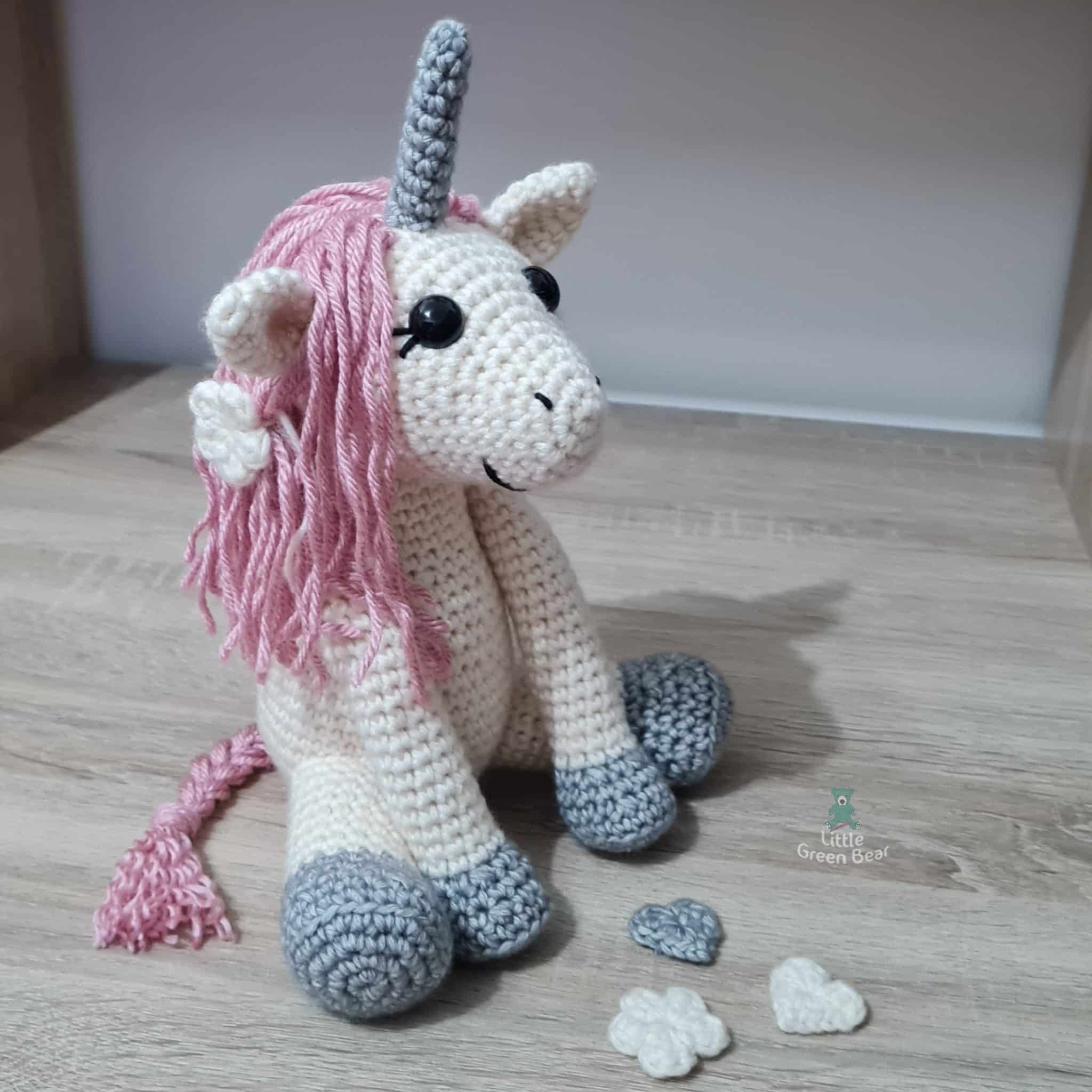 PDF Unicorn Crochet Pattern, Uma the Unicorn Crochet Pattern, Crochet Pattern, Unicorn Amigurumi Pattern