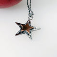 Load image into Gallery viewer, Mixed Metal Celestial Star Pendant - MaisyPlum
