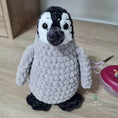 Load image into Gallery viewer, PDF Penguin Crochet Pattern, Pru the Penguin Crochet Pattern, Penguin & Chick Amigurumi Pattern, Penguin Crochet Toy Pattern
