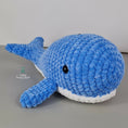 Load image into Gallery viewer, PDF Whale Crochet Pattern, Wesley the Whale Crochet Pattern, Whale Amigurumi Pattern, Whale Crochet Toy Pattern
