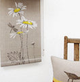 Load image into Gallery viewer, Daisy Roller Blind On Linen
