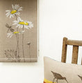 Load image into Gallery viewer, Daisy Roller Blind On Linen
