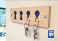 Load image into Gallery viewer, blue birch faced keyrack
