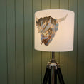 Load image into Gallery viewer, 'Bloo Coo' Lampshade
