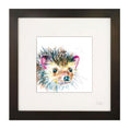 Load image into Gallery viewer, Inky Hedgehog Illustration Print
