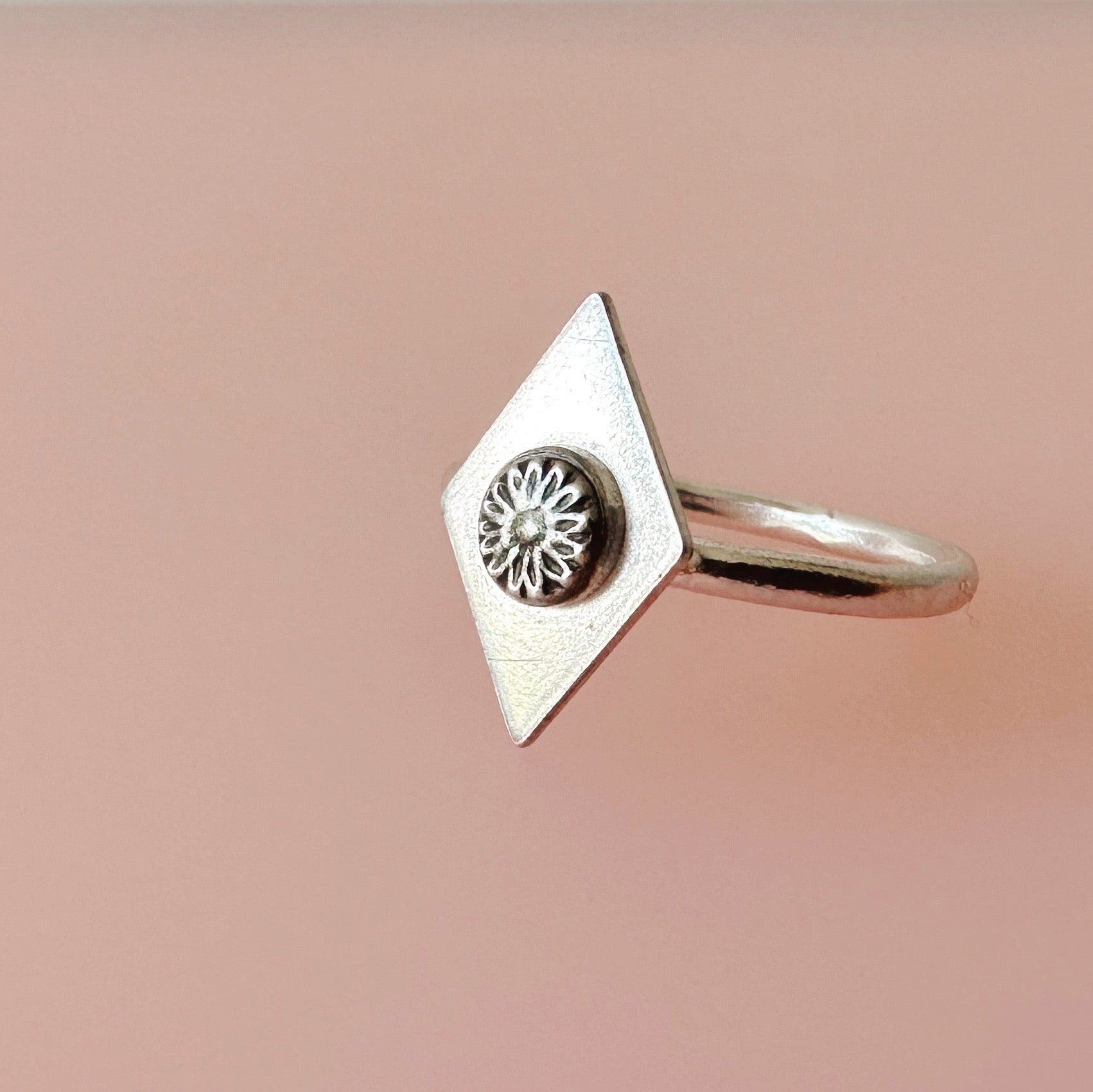 Silver Daisy Ring - MaisyPlum