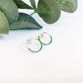 Load image into Gallery viewer, Silver Halo Studs - MaisyPlum
