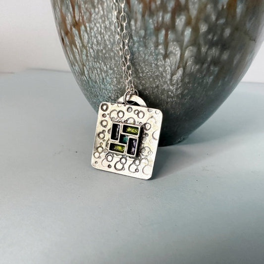 Square Block Pendant - MaisyPlum