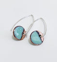 Load image into Gallery viewer, Two Tone Copper Disc Earrings - MaisyPlum
