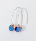 Load image into Gallery viewer, Two Tone Copper Disc Earrings - MaisyPlum
