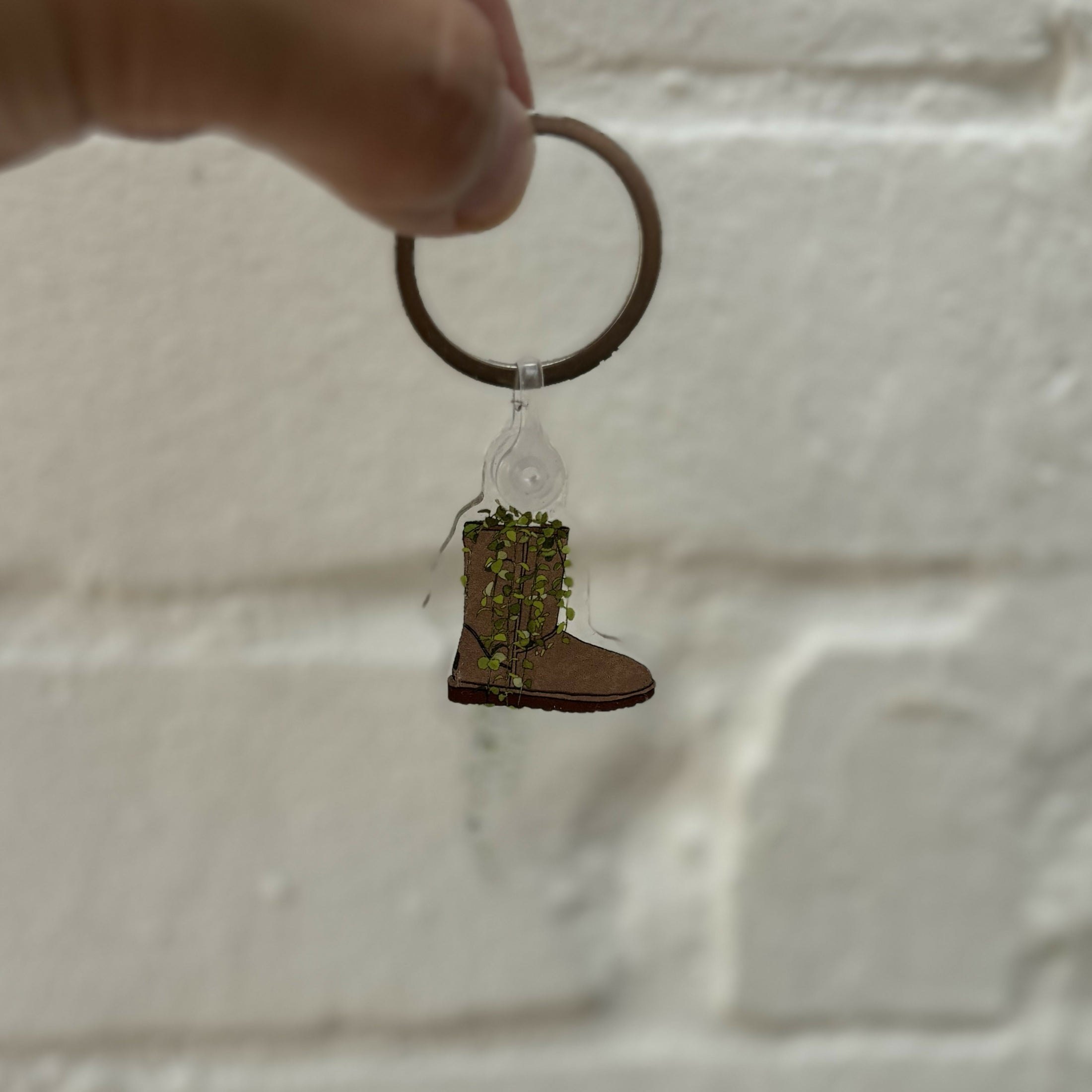 Cosy Bootanical Keyring / bagcharm