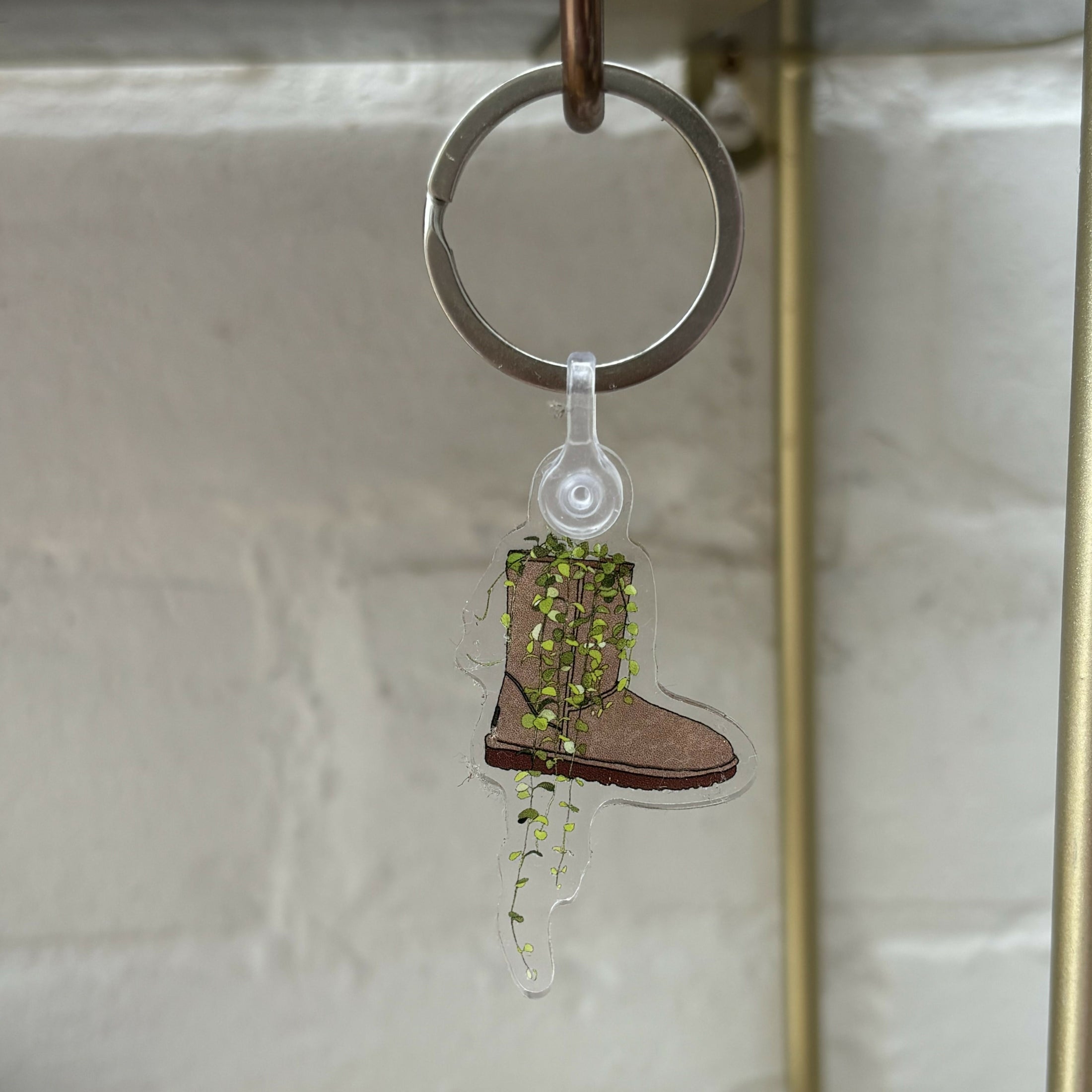 Cosy Bootanical Keyring / bagcharm