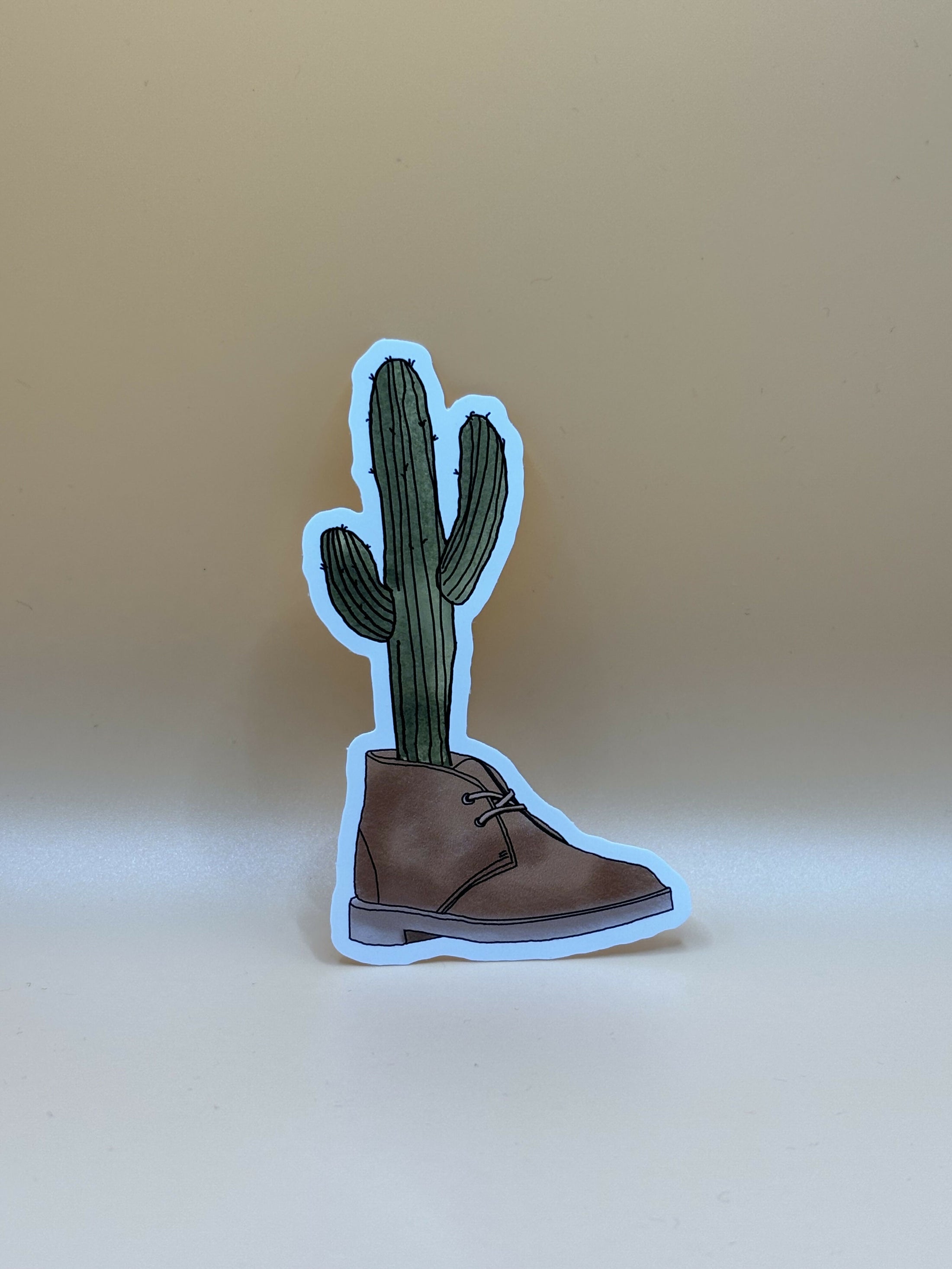 Desert Bootanical Sticker