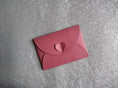 Load image into Gallery viewer, Mini Heart Closure Envelopes - Hand Made - 4.2 x 6.2cm
