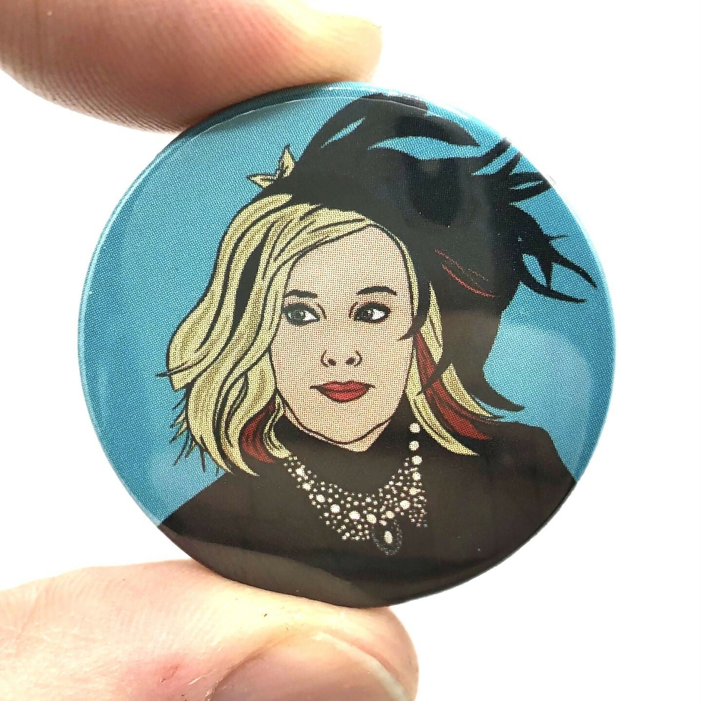 Moira Rose Inspired Button Pin Badge