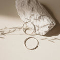 Load image into Gallery viewer, Sterling Silver Hammered Hoops (Large)
