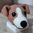 Load image into Gallery viewer, PDF Jack Russell Crochet Pattern, Jeremy the Jack Russell Crochet Pattern, Crochet Pattern, Dog Amigurumi Pattern
