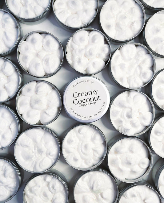 Creamy Coconut Whipped Soap