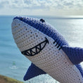 Load image into Gallery viewer, PDF Shark Crochet Pattern, Shane the Shark Crochet Pattern, Shark Amigurumi Pattern, Shark Crochet Toy Pattern
